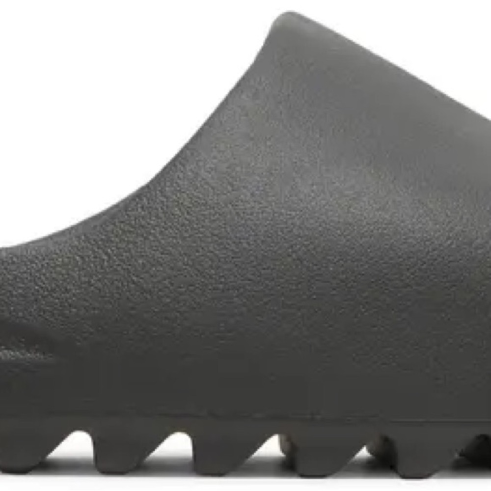 Adidas Dark Gray Slide Sandals